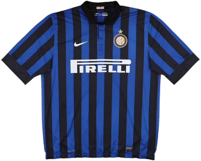 2011-12 Inter Milan Home Shirt Milito #22 - 6/10 - (XL)