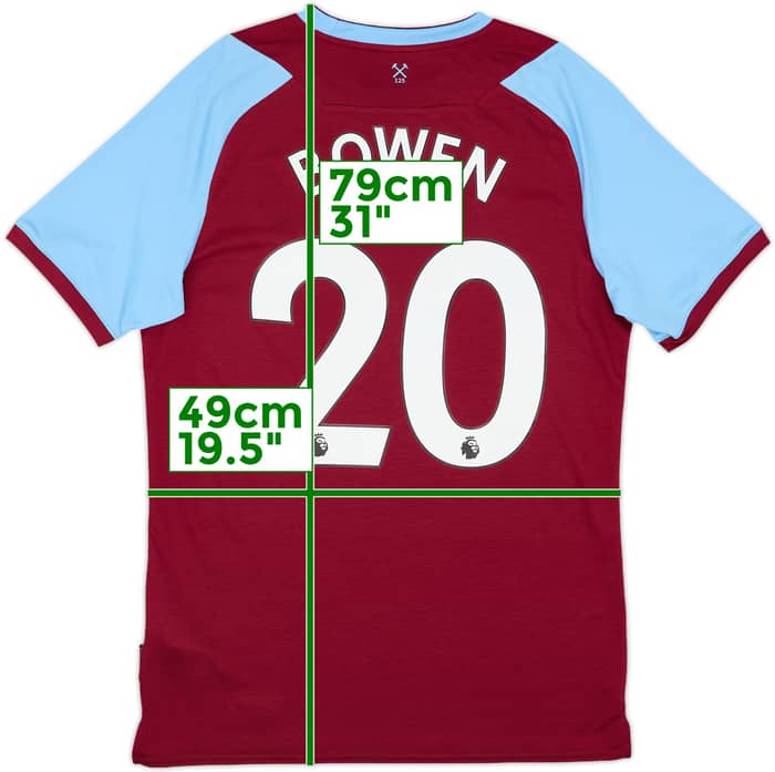 2020-21 West Ham Home Shirt Bowen #20 - 10/10 - (M)