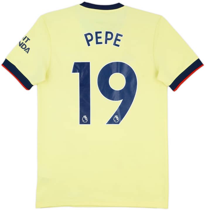 2021-22 Arsenal Away Shirt Pepe #19 - 7/10 - (S)