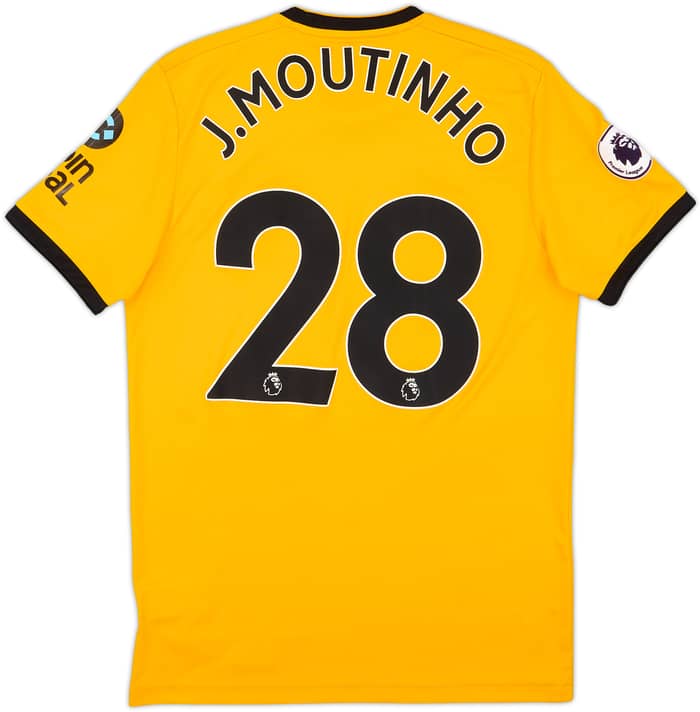 2018-19 Wolves Home Shirt J. Moutinho #28 - 4/10 - (M)