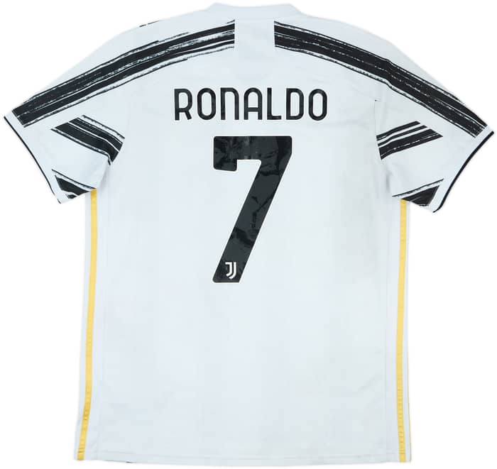 2020-21 Juventus Home Shirt Ronaldo #7 - 6/10 - (L)