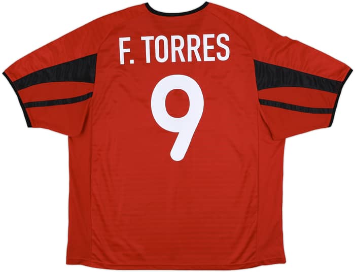 2001-02 Atletico Madrid Away Shirt F.Torres #9 - 9/10 - (XL)