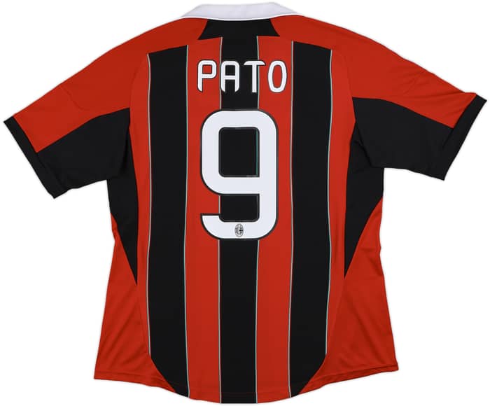 2012-13 AC Milan Home Shirt Pato #9 - 7/10 - (L)