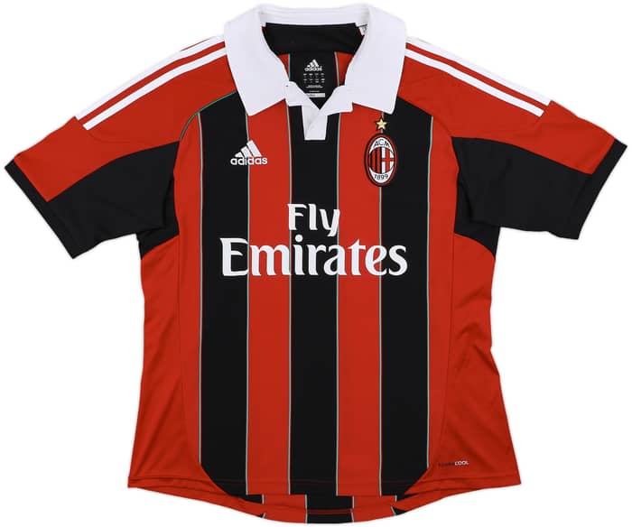 2012-13 AC Milan Home Shirt Pato #9 - 7/10 - (L)