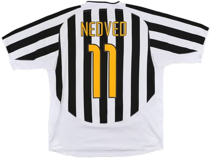 2003-04 Juventus Home Shirt Nedved #11 - 6/10 - (XL)