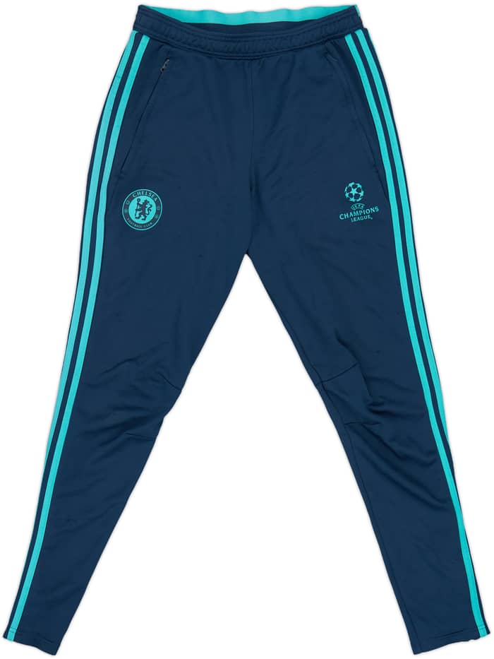 2015-16 Chelsea adidas CL Track Pants/Bottoms - 6/10 - (S)