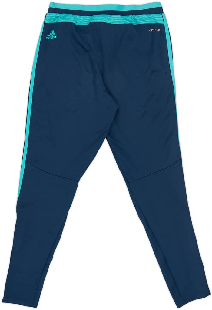 2015-16 Chelsea adidas CL Track Pants/Bottoms - 6/10 - (S)