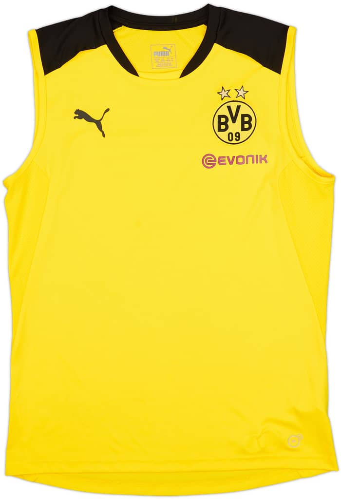 2017-18 Borussia Dortmund Puma Training Vest - 7/10 - (M)