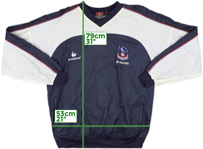 2001-03 Crystal Palace Le Coq Sportif Drill Top - 6/10 - (M)