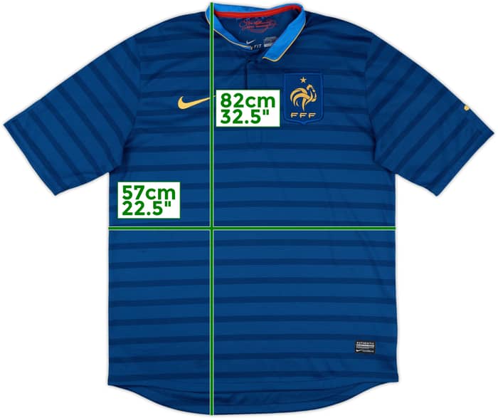 2012-13 France Home Shirt - 8/10 - (L)