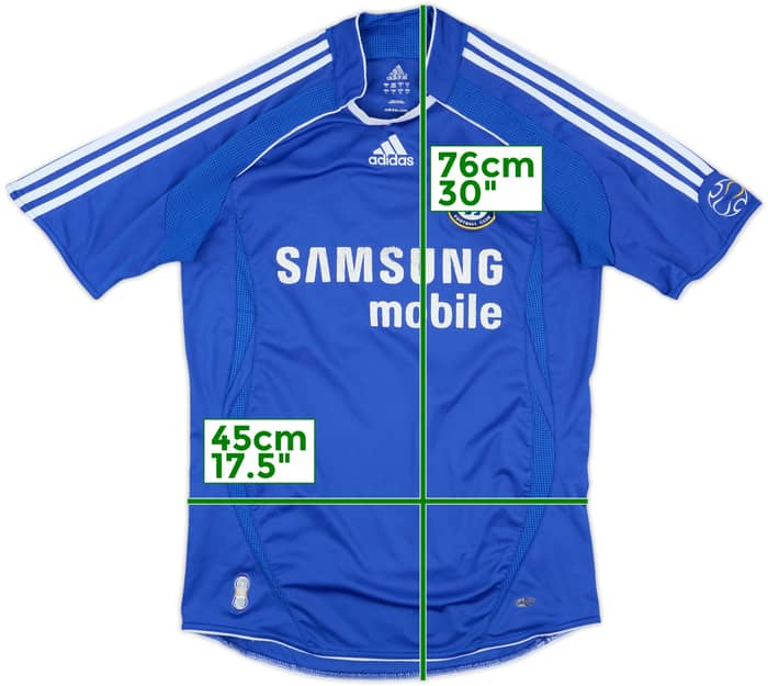 2006-08 Chelsea Home Shirt - 5/10 - (S)