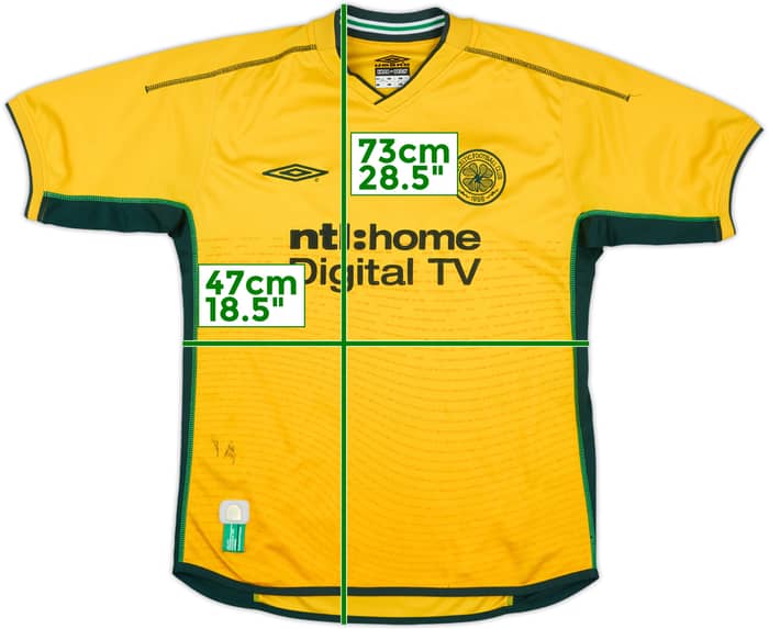 2002-03 Celtic Away Shirt - 5/10 - (S)