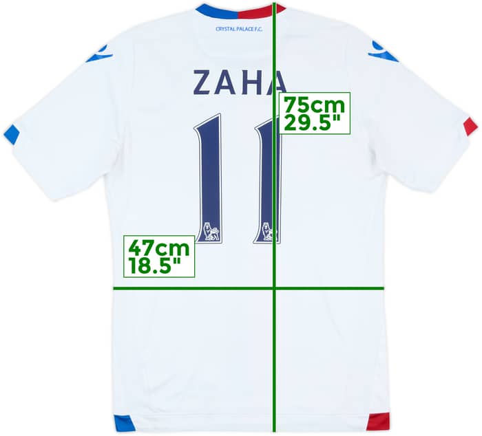 2015-16 Crystal Palace Away Shirt Zaha #11 - 5/10 - (M)