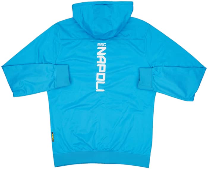2017-18 Napoli Kappa Hooded Track Jacket - 8/10 - (XL)