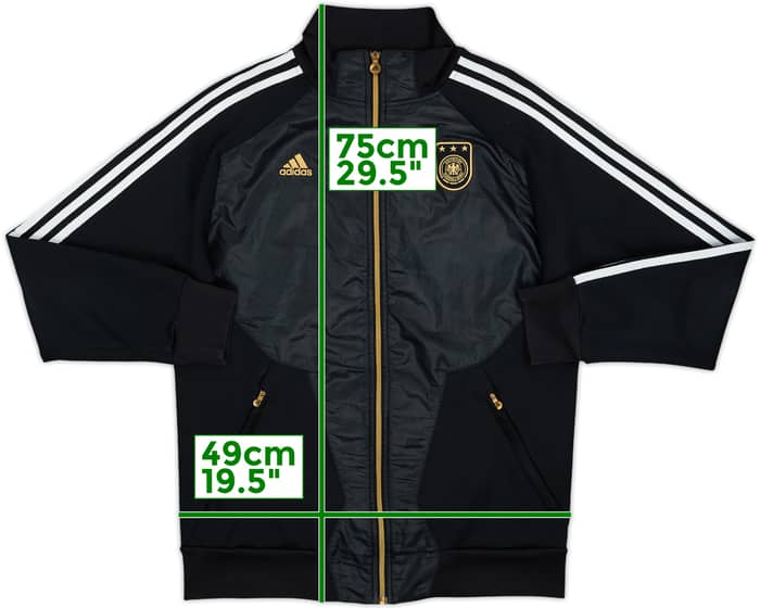 2010-11 Germany adidas Leather Track Jacket - 7/10 - (L)