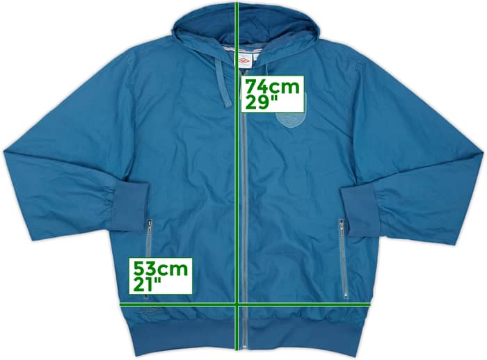 2010-11 England Umbro Track Jacket - 10/10 - (L)