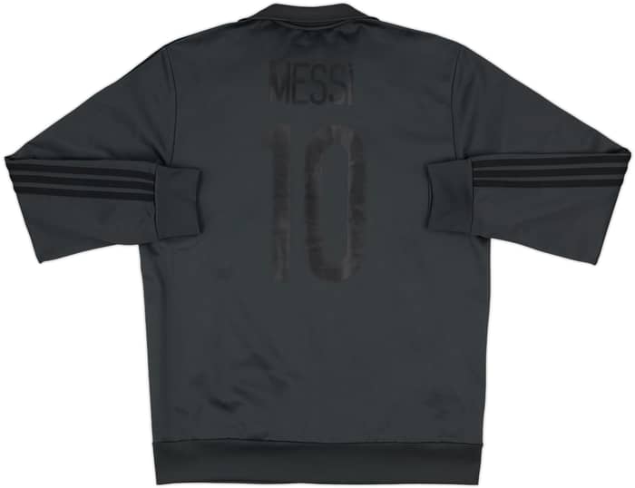 2014-15 Argentina 'Messi #10' adidas Track Jacket - 9/10 - (L)
