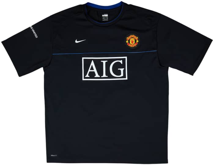 2008-09 Manchester United Nike Training Shirt - 9/10 - (XXL)