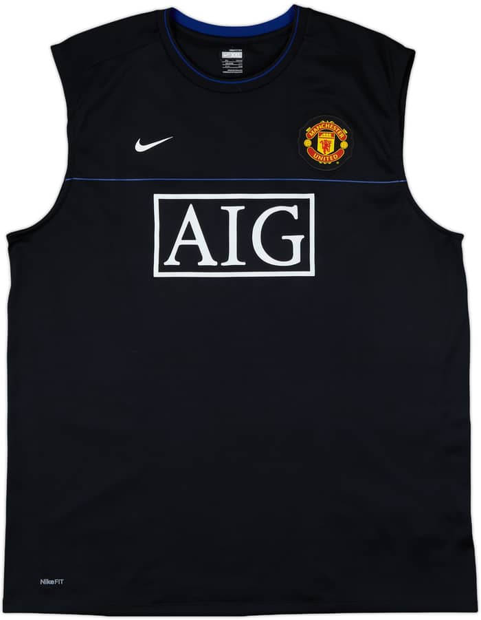 2008-09 Manchester United Nike Training Vest - 9/10 - (XXL)