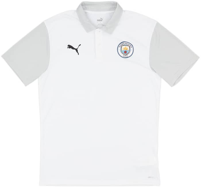 2019-20 Manchester City Puma Polo Shirt - 8/10 - (L)