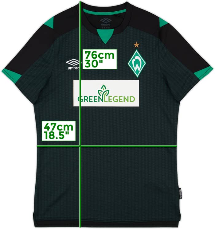 2021-22 Werder Bremen Third Shirt - 7/10 - (M)