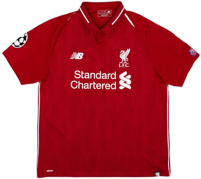 2018-19 Liverpool Home Shirt - 8/10 - (L)