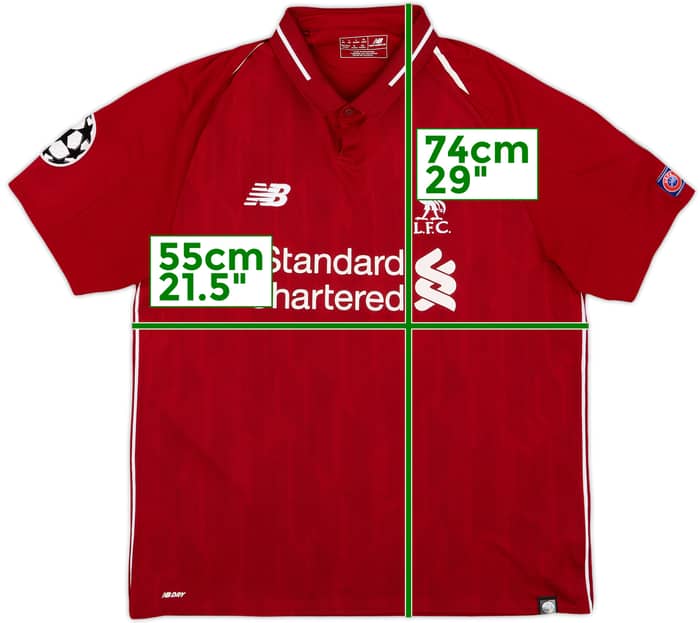 2018-19 Liverpool Home Shirt - 8/10 - (L)
