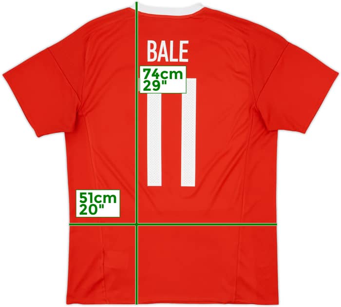 2016-17 Wales Home Shirt Bale #11 - 8/10 - (M)