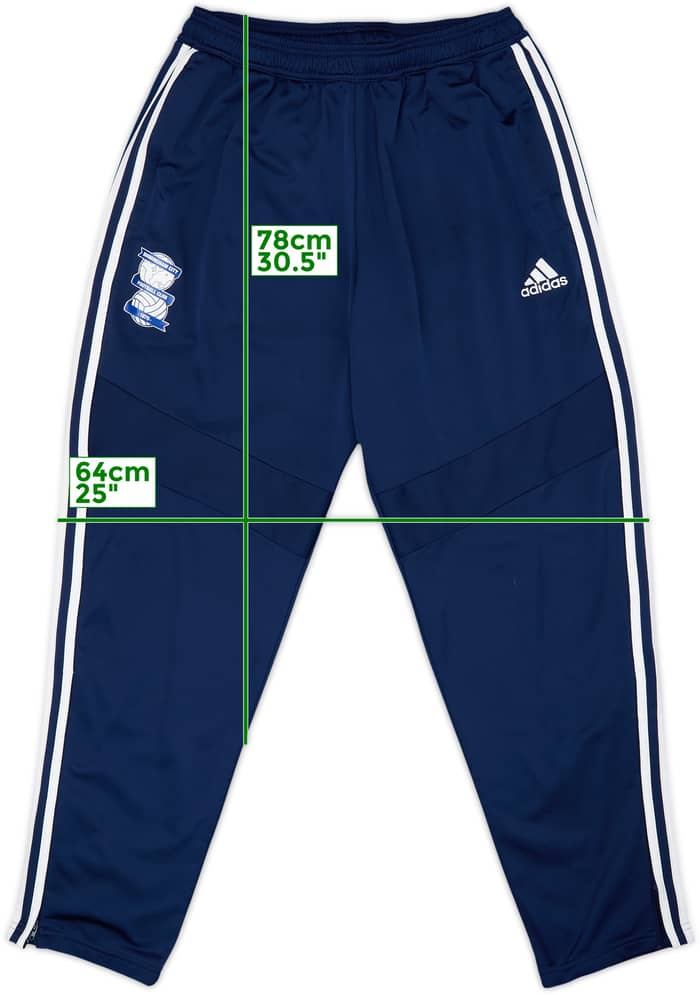 2019-20 Birmingham City adidas Track Pants/Bottoms - 7/10 - (L)