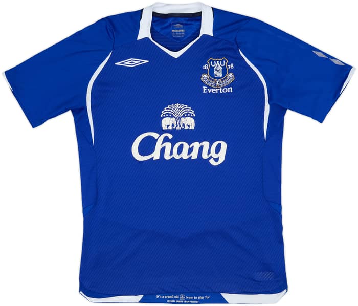 2008-09 Everton Home Shirt - 4/10 - (S)