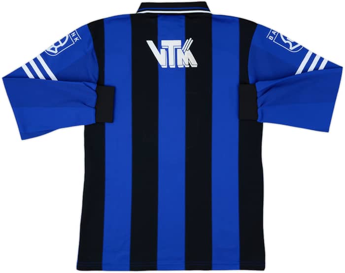 1996-97 Club Brugge Home L/S Shirt - 9/10 - (L.Boys)