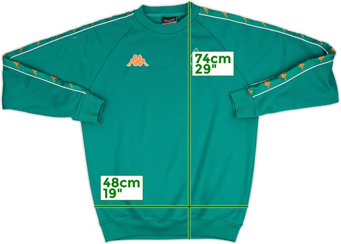 2003-04 Werder Bremen Kappa Sweat Top - 7/10 - (L)