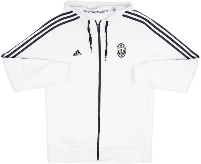 2015-16 Juventus adidas Hooded Sweat Top - 6/10 - (L)