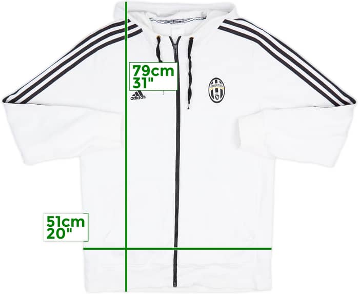 2015-16 Juventus adidas Hooded Sweat Top - 6/10 - (L)