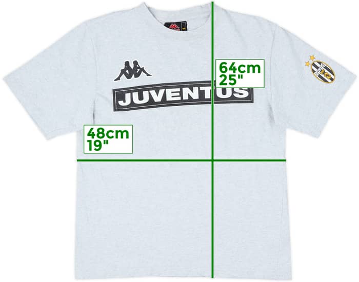 1998-99 Juventus Kappa Cotton Tee - 9/10 - (S)