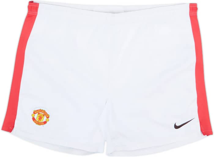 2009-10 Manchester United Home Shorts - 4/10 - (L)