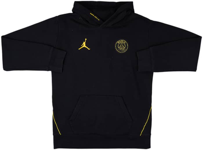 2020-21 Paris Saint-Germain Jordan Hooded Sweat Top - 8/10 - (XL.Boys)