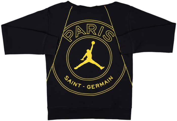 2020-21 Paris Saint-Germain Jordan Hooded Sweat Top - 8/10 - (XL.Boys)