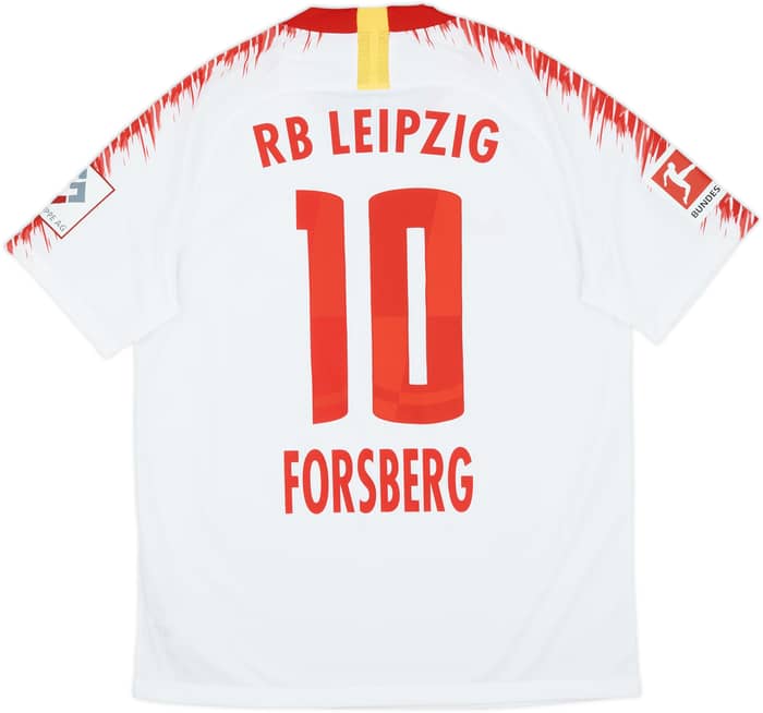 2018-19 RB Leipzig Home Shirt Forsberg #10 - 10/10 - (L)