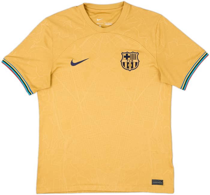 2022-23 Barcelona Away Shirt - 4/10 - (M)