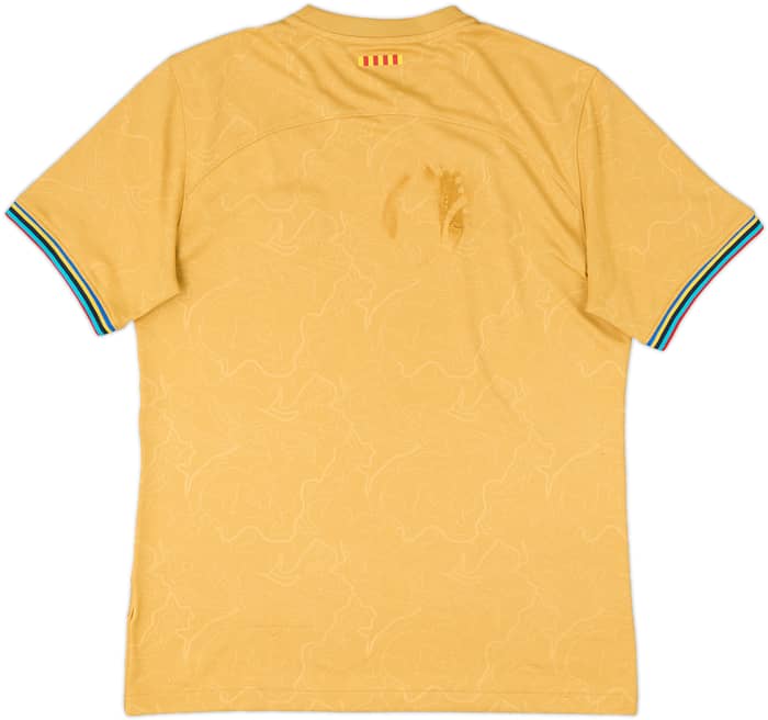 2022-23 Barcelona Away Shirt - 4/10 - (M)