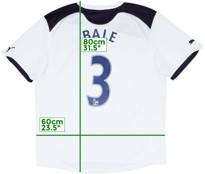 2010-11 Tottenham Home Shirt Bale #3 - 7/10 - (L)