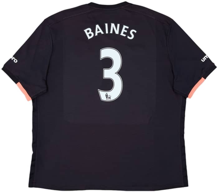 2016-17 Everton Away Shirt Baines #3 - 9/10 - (3XL)
