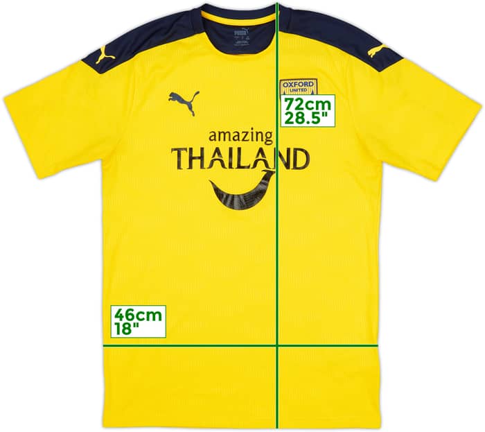 2020-21 Oxford United Home Shirt - 10/10 - (L)