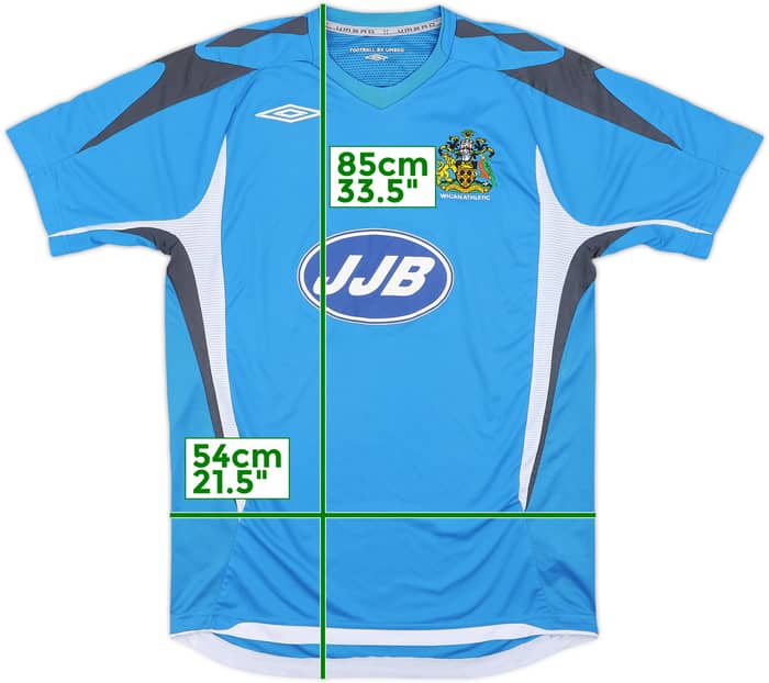 2007-08 Wigan Umbro Training Shirt - 6/10 - (S)