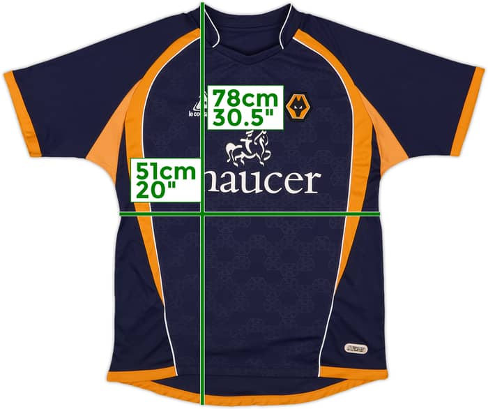 2007-08 Wolves Away Shirt - 8/10 - (L)