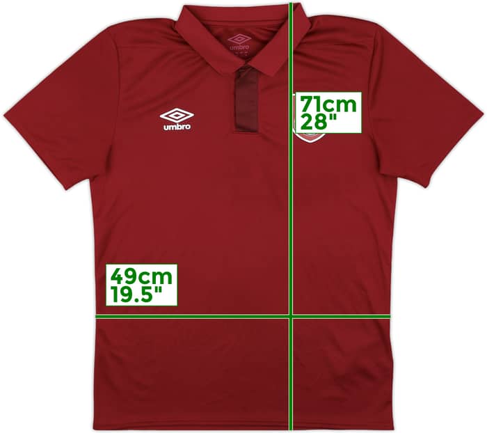 2022-23 Burnley Umbro Polo Shirt - 10/10 - (M)