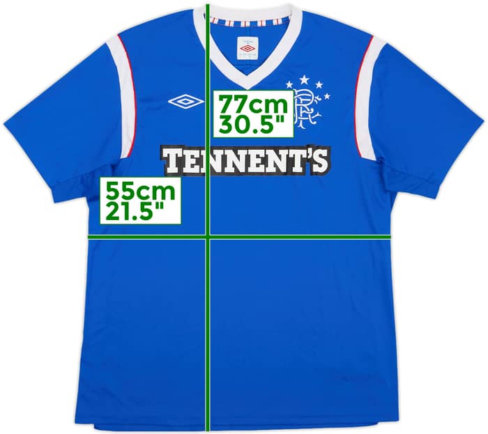 2011-12 Rangers Home Shirt - 8/10 - (L)