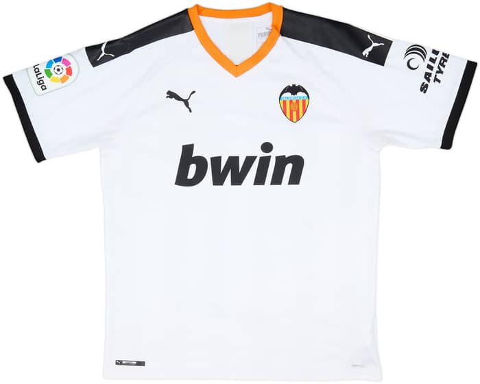 2019-20 Valencia Home Shirt - 9/10 - (L)