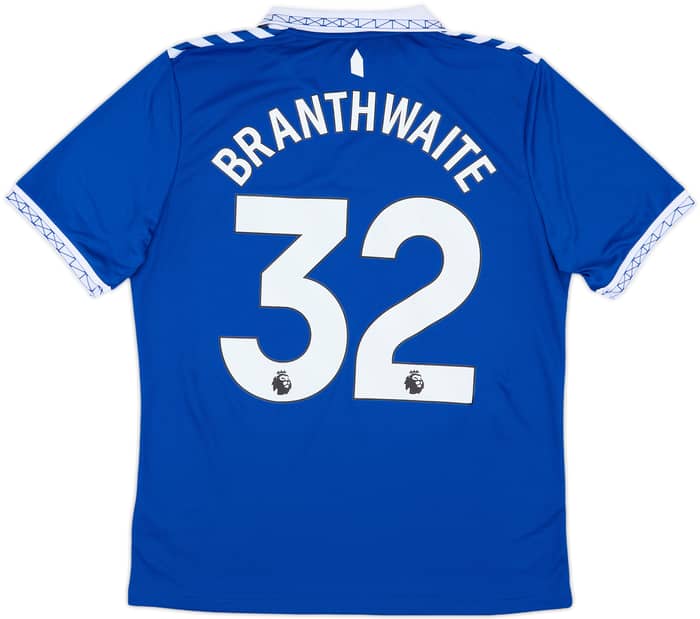 2023-24 Everton Home Shirt Branthwaite #32 - 8/10 - (L)